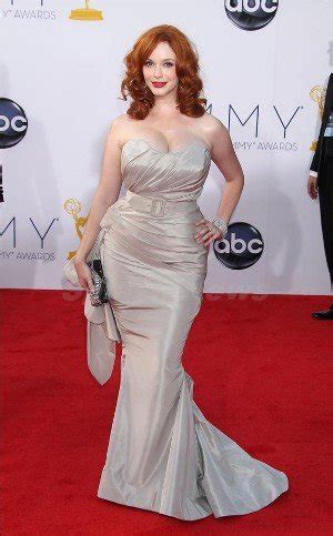 Christina Hendricks Body Measurements Bra Size。